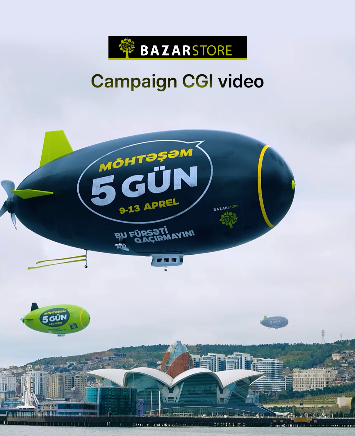 Bazarstore CGI video